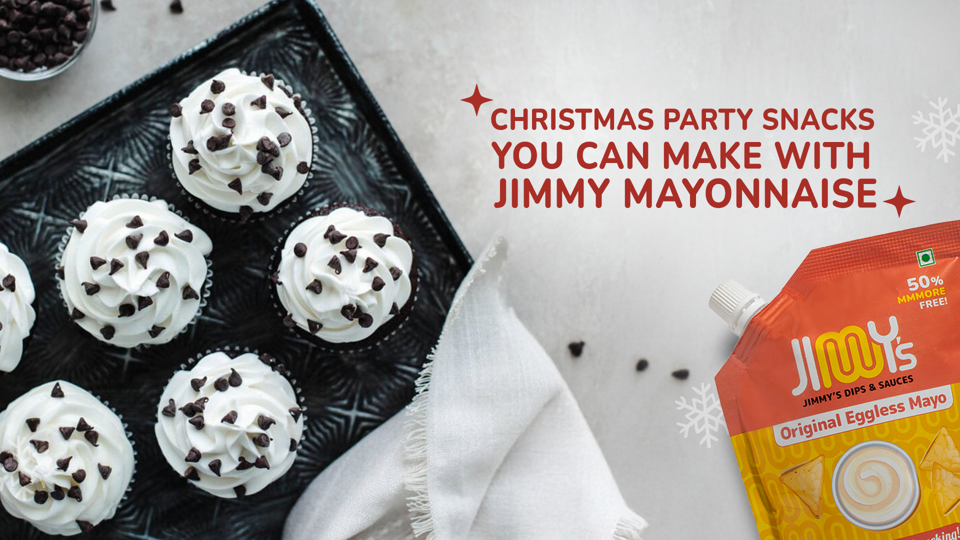Christmas Party Snacks You Can Make with Jimmy Mayonnaise