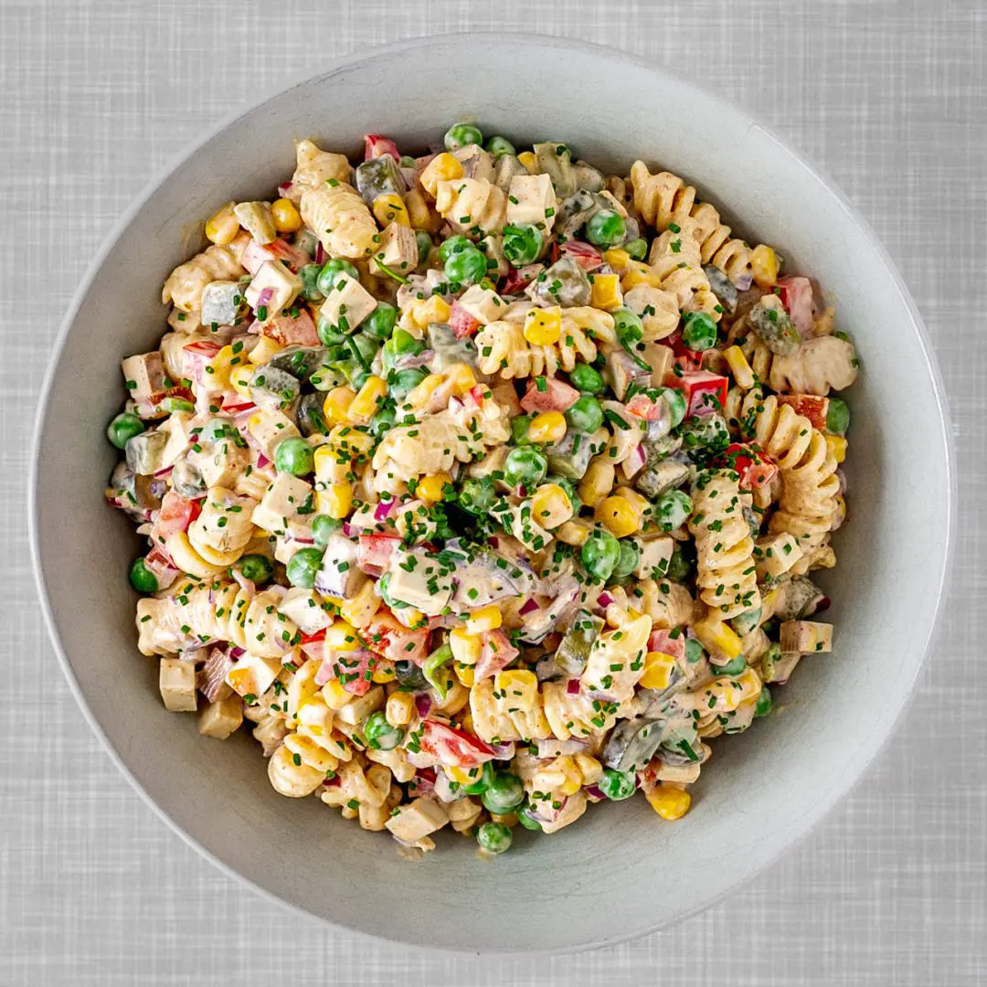 Creamy Mayo Veggie Pasta Salad Recipe – A Family Favorite with Jimmy Mayonnaise