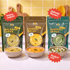 Ready to Cook: Malabar + Chingri + Hariyali | | Pack of 3 | 650 gms