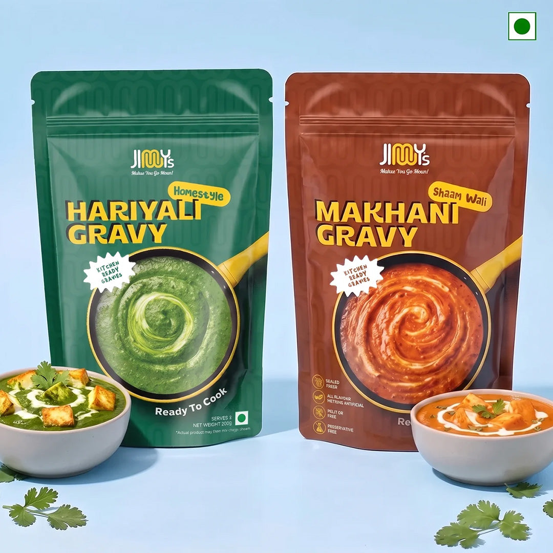 Ready to Cook: Makhani + Haryali | Pack of 2 | 420 gms