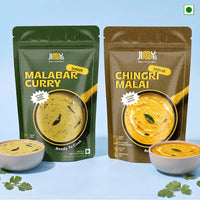 Ready to Cook: Malabar + Chingri  | Pack of 2 | 420 gms