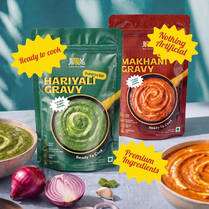 Ready to Cook: Makhani + Haryali | Pack of 2 | 420 gms