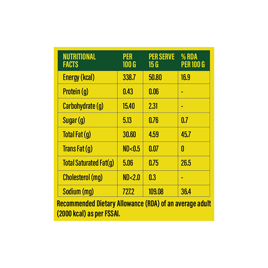 Chilli Lime Basil + Nori Seaweed Mayonnaise - 390 gms