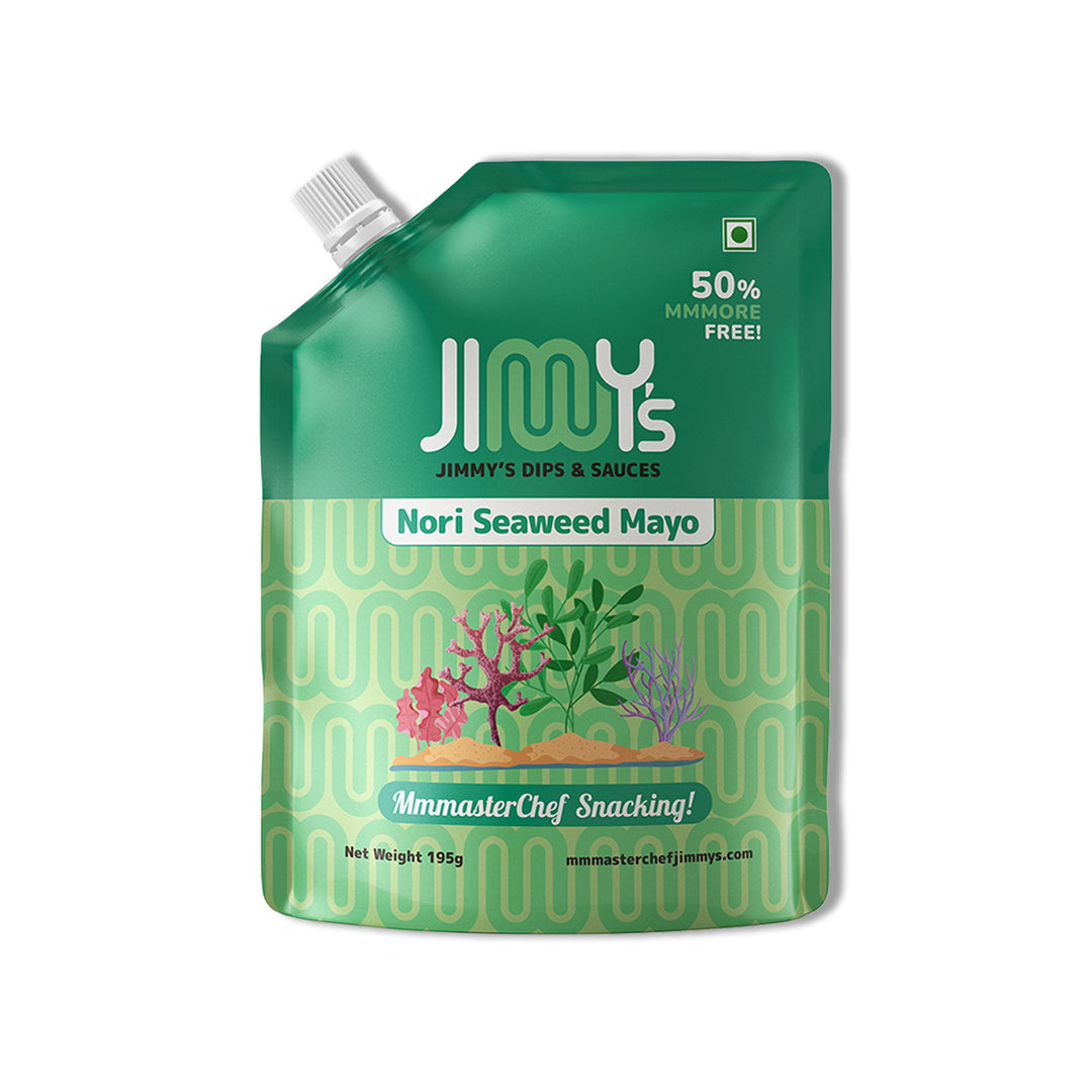 Chilli Lime Basil + Nori Seaweed Mayonnaise - 390 gms