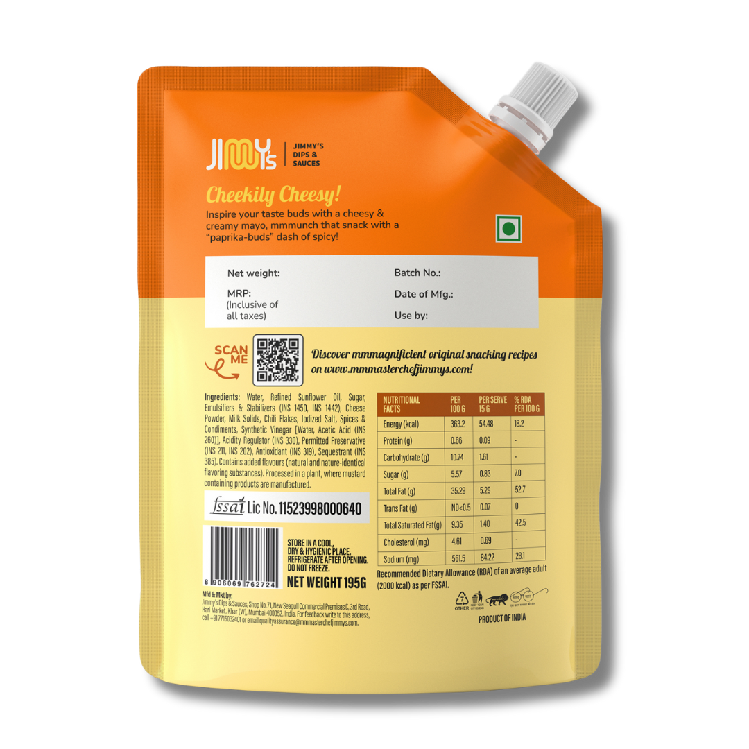 Chili Mint  + Chili Cheese + Chili Lime Basil Mayonnaise - 585 gms