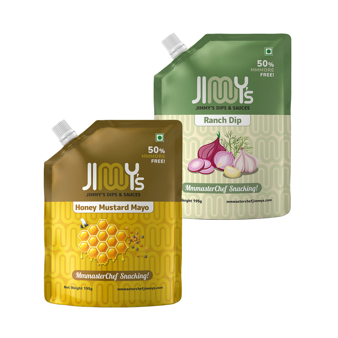 Honey Mustard Mayonnaise + Ranch Dip Mayonnaise - 390 gms