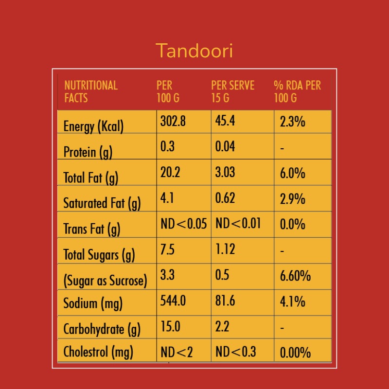 Tandoori Mayonnaise | 195 gms
