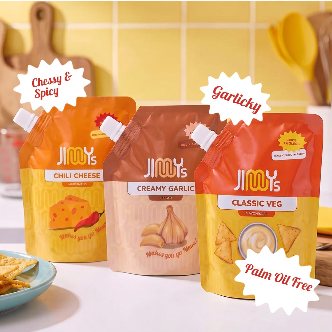 Tandoori + Creamy Garlic + Chili Cheese Mayo | Pack of 3 | 590 gms