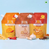 Tandoori + Creamy Garlic + Chili Cheese Mayo | Pack of 3 | 590 gms