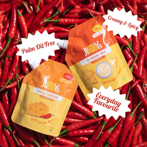 Classic Veg + Chili Cheese Mayo | Pack of 2 | 390 gms