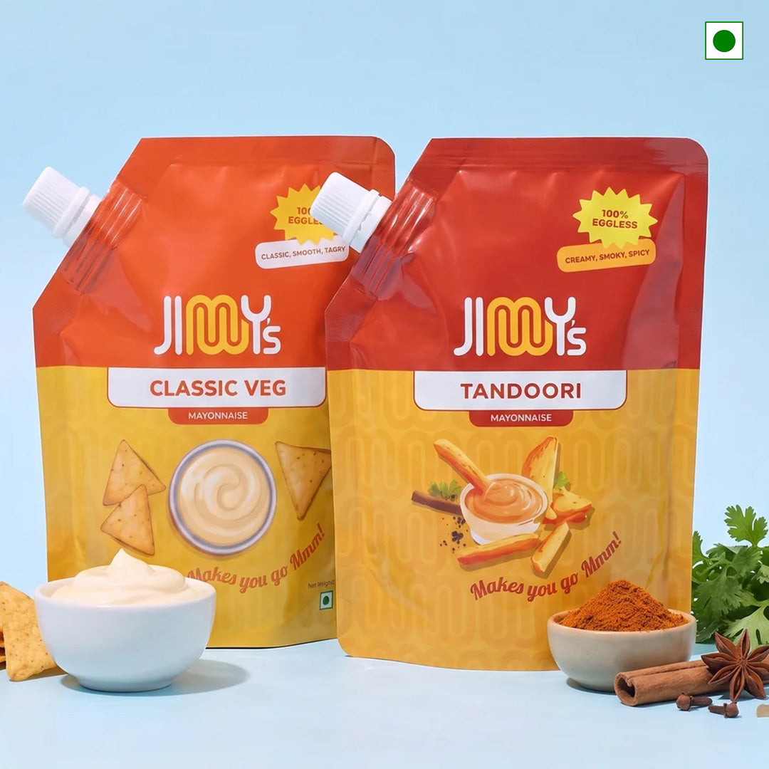 Tandoori + Classic Veg Mayo | Pack of 2 | 390 gms