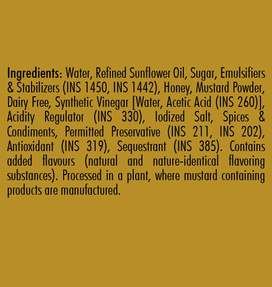 Honey Mustard Mayo