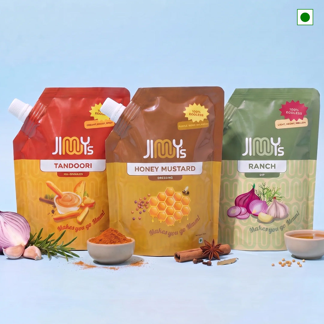 Tandoori + Ranch + Honey Mustard Mayo | Pack of 3 | 590 gms